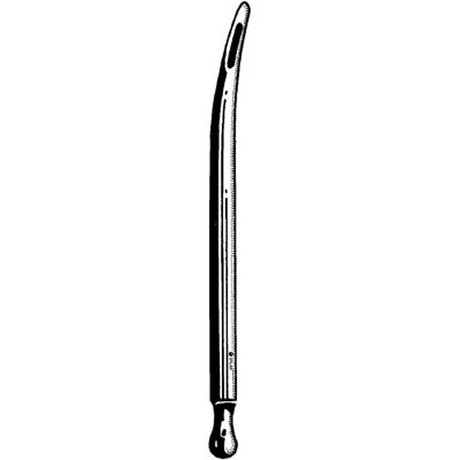 Urological Dilator Catheter Sklar® 12 Fr. Walther 5-1/4 Inch Length Chrome NonSterile - BeHope