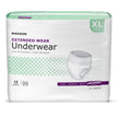 Unisex Adult Absorbent Underwear McKesson Pull On with Tear Away Seams X-Large Disposable Heavy Absorbency - BeHope