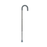 Round Handle Cane McKesson Aluminum 29-3/4 to 38-3/4 Inch Height Chrome - BeHope
