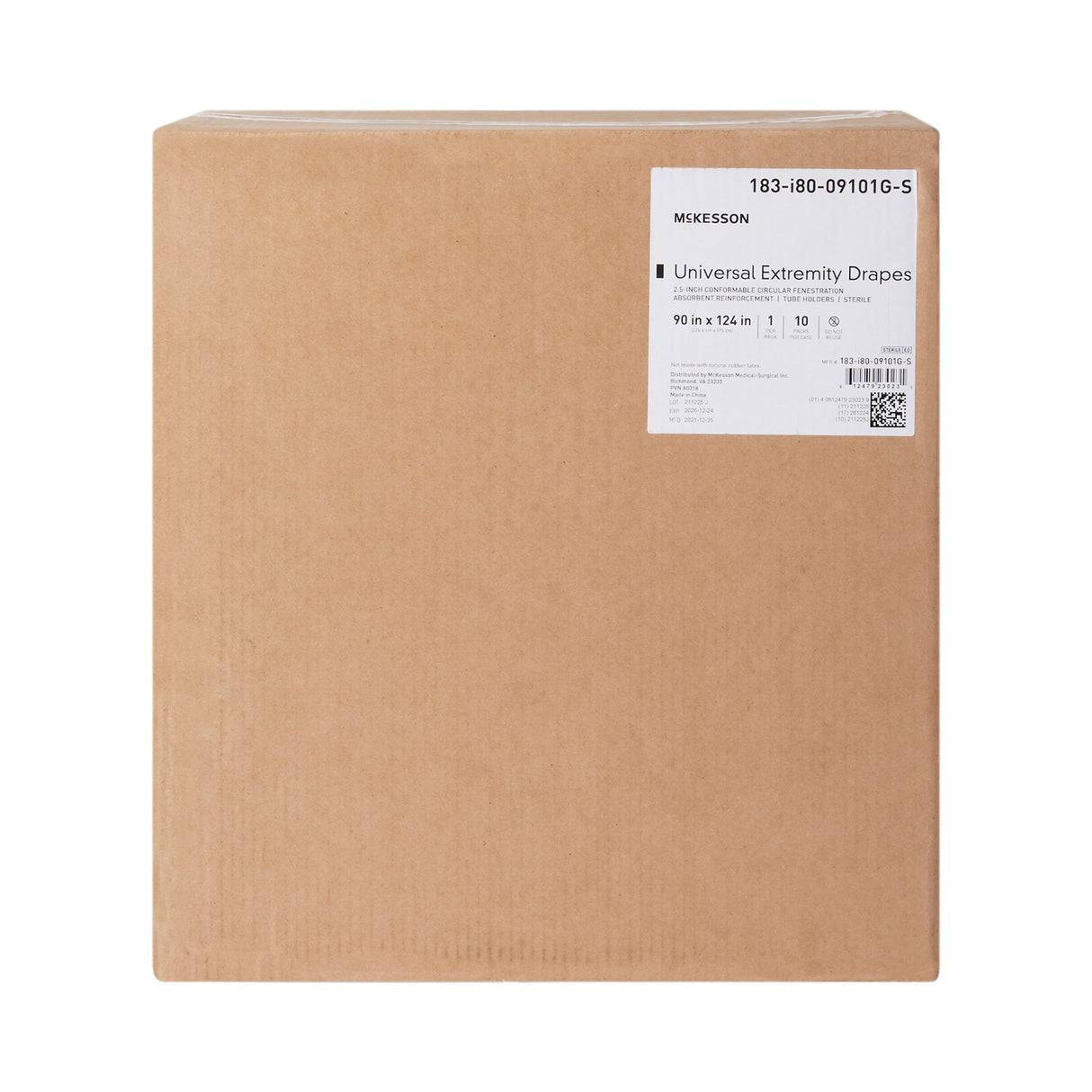Orthopedic Drape McKesson Universal Extremity Drape 90 W X 124 L Inch Sterile - BeHope