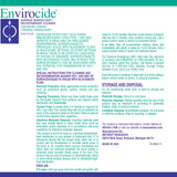 Surface Disinfectant Cleaner Envirocide® Broad Spectrum Manual Pour Liquid 1 gal. Jug Alcohol Scent NonSterile - BeHope
