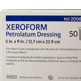 Xeroform Petrolatum Impregnated Dressing Xeroformâ„¢ Rectangle 5 X 9 Inch Sterile - BeHope