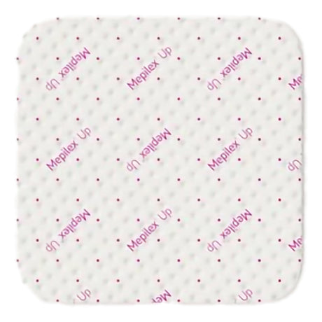Foam Dressing Mepilex® Up 6 X 6 Inch Without Border Without Film Backing Silicone Adhesive Square Sterile - BeHope