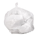 Trash Bag Colonial Bag 30 gal. Clear LLDPE 0.45 mil 30 X 36 Inch X-Seal Bottom Coreless Roll - BeHope