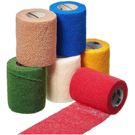 Cohesive Bandage 3m™ Coban™ Self-Adherent Hand Tearable - BeHope