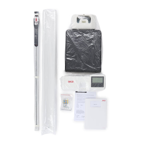 Physician Column Scale seca® 777 Digital Display 550 lbs. / 250 kg Capacity White Battery Operated - BeHope