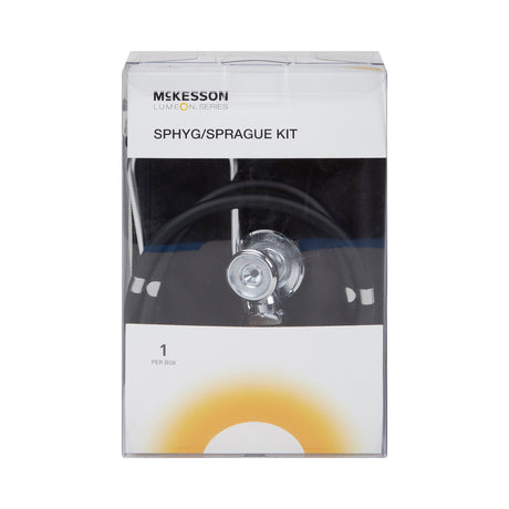Reusable Aneroid / Stethoscope Set McKesson Brand 23 to 33 cm Adult Cuff Dual Head Sprague Stethoscope Pocket Aneroid - BeHope