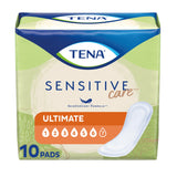 Bladder Control Pad TENA Sensitive Care Ultimate 16 Inch Length Heavy Absorbency Dry-Fast Core One Size Fits Most