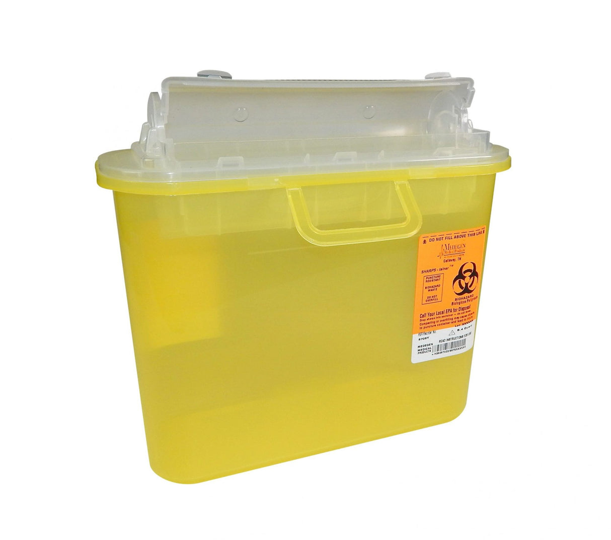 Sharps Collector 1qt (0.95l) Yellow