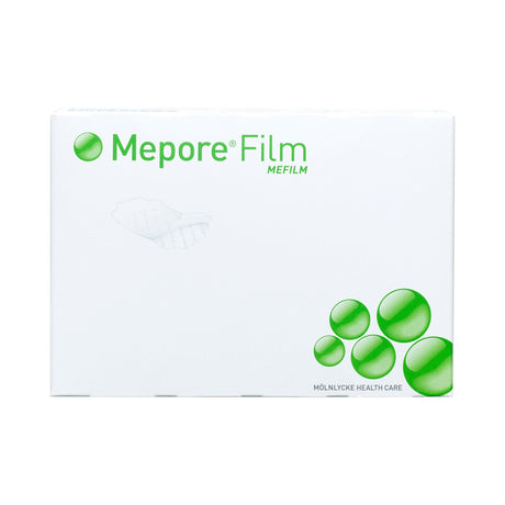 Transparent Film Dressing Mepore Film 4 X 10 Inch Frame Style Delivery Rectangle Sterile