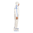 Cleanroom Coverall with Hood and Boot Covers Regular White Disposable Sterile - BeHope