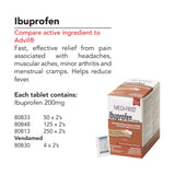 Pain Relief Medi-First® 200 mg Strength Ibuprofen Tablet 250 per Box - BeHope