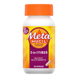 Fiber Supplement Metamucil 3-in-1 Fiber Capsule 100 per Bottle 0.4 Gram Strength Potassium / Psyllium Husk - BeHope