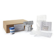 Drugs of Abuse Test Kit McKesson AMP, BAR, BZO, COC, mAMP/MET, MDMA, MOP300, MTD, OXY, PCP, TCA, THC (OX, pH, SG) 25 Tests CLIA Waived - BeHope