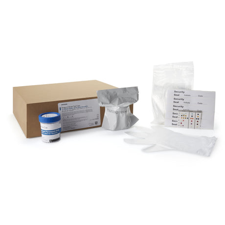 Drugs of Abuse Test Kit McKesson AMP, BAR, BZO, COC, mAMP/MET, MDMA, MOP300, MTD, OXY, PCP, TCA, THC (OX, pH, SG) 25 Tests CLIA Waived - BeHope