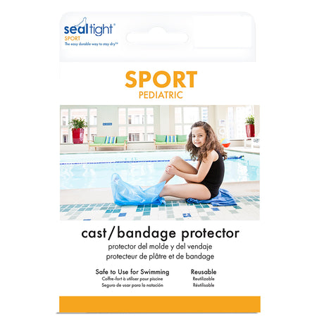 Cast Cover SEAL-TIGHT® Sport Large Thermoplastic Elastomer 28 Inch Leg Length - BeHope