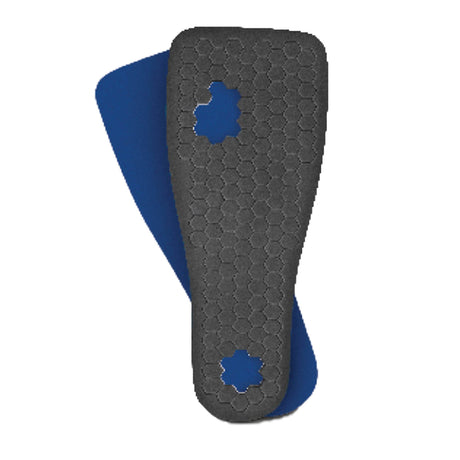 Insole Peg Assist™ Removable Peg EVA / Foam / Poron Cover Male 10-1/2 to 12 Blue - BeHope