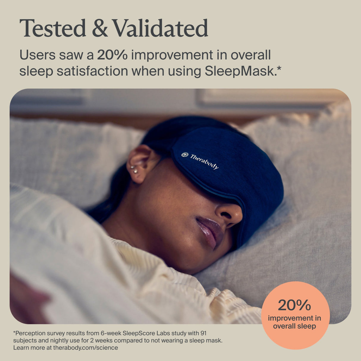 Therapeutic Sleep Mask Therabody - BeHope