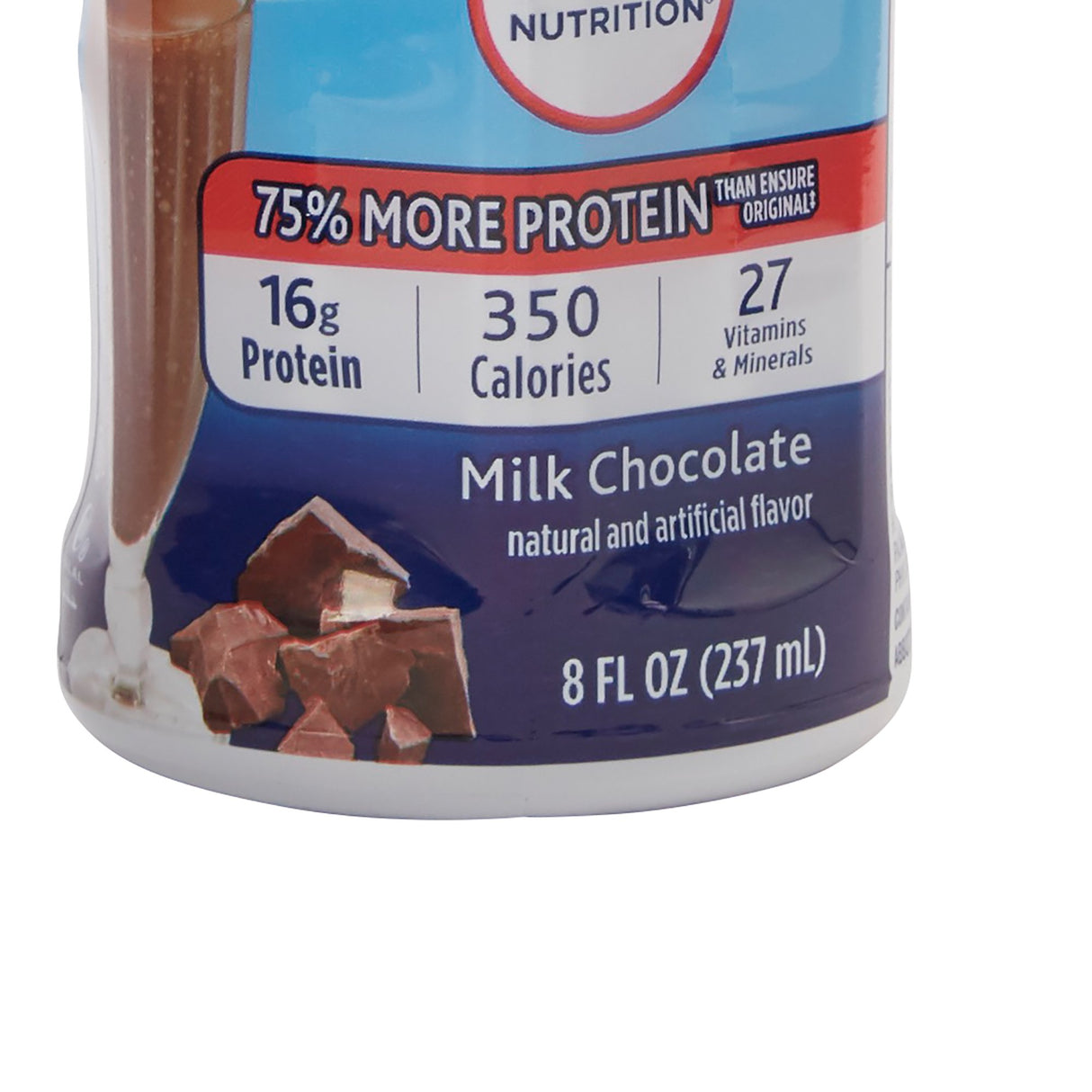 Oral Supplement Ensure® Plus Nutrition Shake Milk Chocolate Flavor Liquid 8 oz. Bottle - BeHope