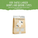 Adhesive Strip Patch™ Kids Bamboo / Coconut Oil Kid Design (Pandas) 2 X 3 Inch / 3 X 3 Inch Sterile - BeHope