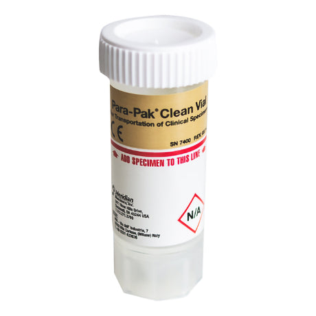 Stool Specimen Container Para-Pak® 30 mL (1 oz.) Screw Cap with Sampling Device NonSterile - BeHope