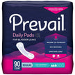Bladder Control Pad Prevail® Daily Pads 9-1/4 Inch Length Light Absorbency Polymer Core One Size Fits Most - BeHope