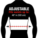 Back Support Ace™ One Size Fits Most Hook and Loop Closure Up to 48 Inch Waist Circumference Adult - BeHope