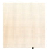Recording Chart Paper Nihon Kohden™ Z-Fold Orange Grid - BeHope