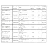 Foam Dressing Allevyn Gentle Border 8-1/2 X 9 Inch With Border Film Backing Silicone Gel Adhesive Sacral Sterile - BeHope