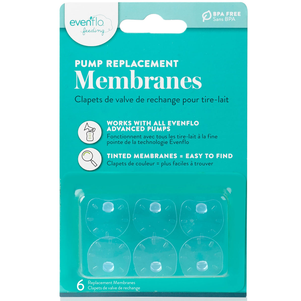 Breast Pump Replacement Membrane Evenflo For All Evenflo Breast Pumps - BeHope