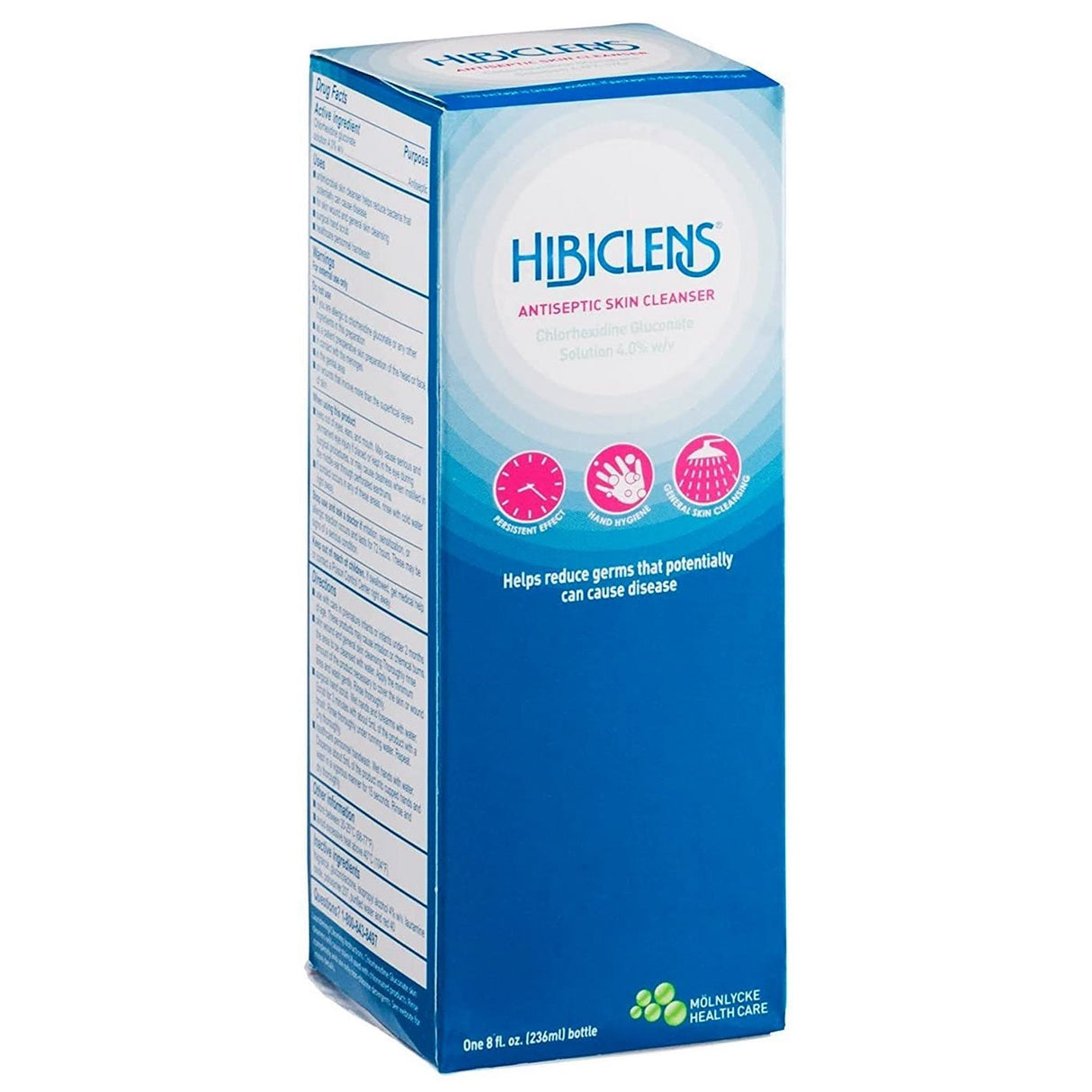 Antiseptic / Antimicrobial Skin Cleanser Hibiclens 8 oz. Bottle 4% Strength CHG (Chlorhexidine Gluconate) NonSterile