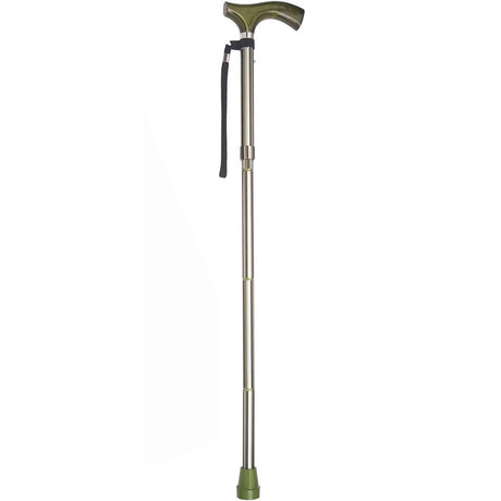 Folding Cane Switch Sticks® Aluminum 32 to 37 Inch Height Huntington Print - BeHope