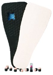 Insole Peg Assist™ Removable Pegs EVA / Foam / Poron Cover Female 8-1/2 to 10 Blue - BeHope