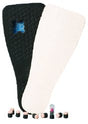Insole Peg Assist™ Removable Pegs EVA / Foam / Poron Cover Female 8-1/2 to 10 Blue - BeHope