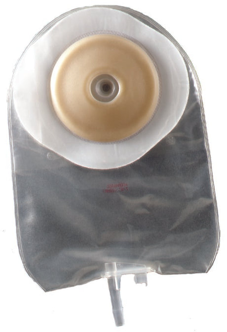 Urostomy Pouch ActiveLife One-Piece System 9 Inch Length Convex, Pre-Cut 7/8 Inch Stoma Drainable - BeHope