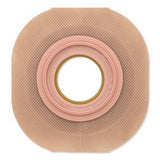 Ostomy Barrier New Image™ FlexTend™ Precut, Extended Wear Adhesive Tape Borders 57 mm Flange Red Code System 1-3/8 Inch Opening - BeHope