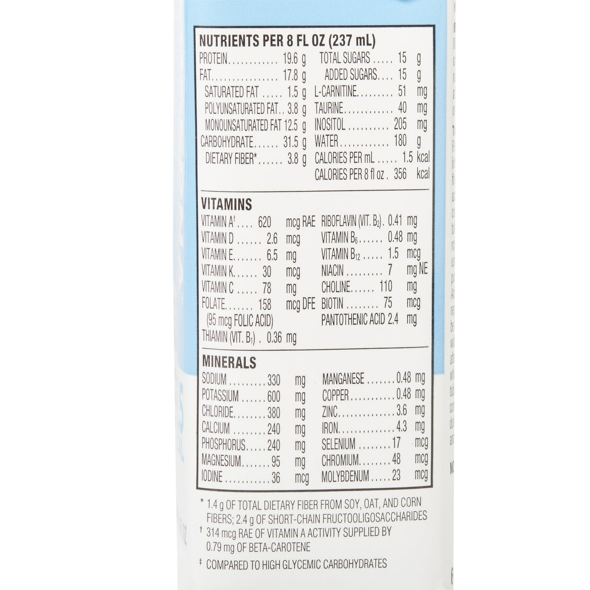 Oral Supplement Glucerna® 1.5 Cal Vanilla Flavor Liquid 8 oz. Reclosable Carton - BeHope