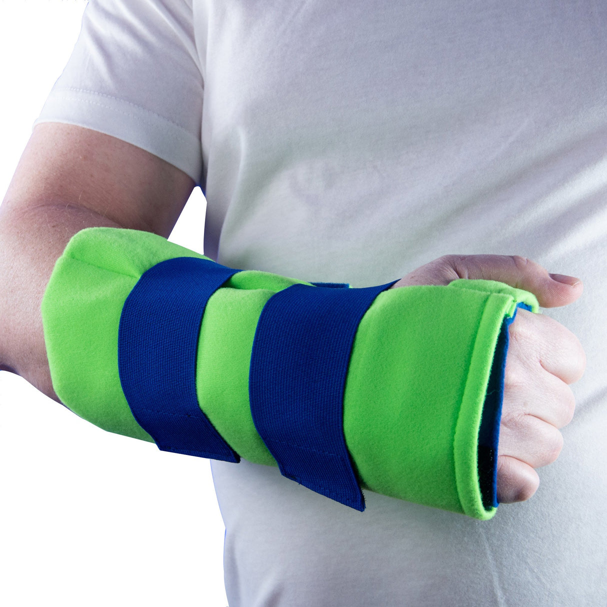 Cold Pack with Wrap Polar Ice® Wrist / Elbow One Size Fits Most 10 X 16 Inch Nylon / Polyester / Water Reusable - BeHope