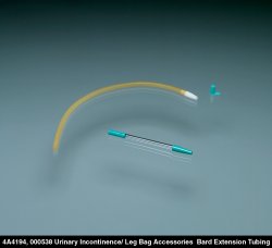 Tube, Leg Bag Extension Bard® 8-1/2 Inch Tube and Adapter, Reusable, Sterile - BeHope