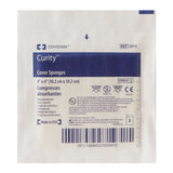 Cellulose Filled Nonwoven Sponge Curity™ 4 X 4 Inch 4-Ply Sterile 2 per Pack - BeHope