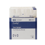 Cellulose Filled Nonwoven Sponge Curity™ 4 X 4 Inch 4-Ply Sterile 2 per Pack - BeHope