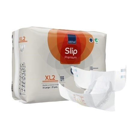 Unisex Adult Incontinence Brief Abena® Slip Premium XL2 X-Large Disposable Heavy Absorbency - BeHope