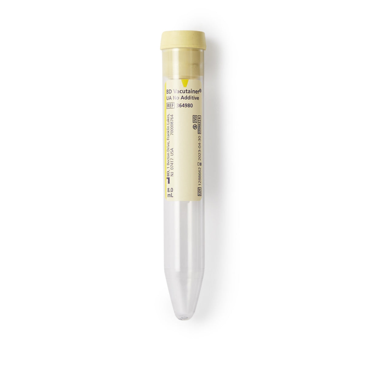 Urinalysis Tube Bd Vacutainer® Durable Plastic for Efficient Urinalysis - BeHope