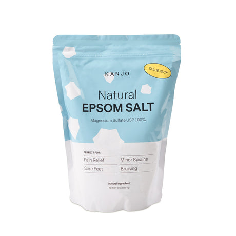 Epsom Salt Magnesium Sulfate USP Kanjo Granules 2 lbs. Pouch - BeHope