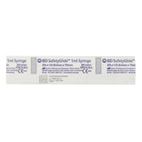 Safety Tuberculin Syringe with Needle SafetyGlide™ 1 mL 1/2 Inch 27 Gauge Sliding Safety Needle Regular Wall - BeHope