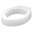Raised Toilet Seat Carex® 3-1/2 Inch Height Elongated 300 lbs. Weight Capacity - BeHope