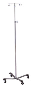 Iv Stand Floor Stand 4 Hooks 4 Legs With Casters - Behope