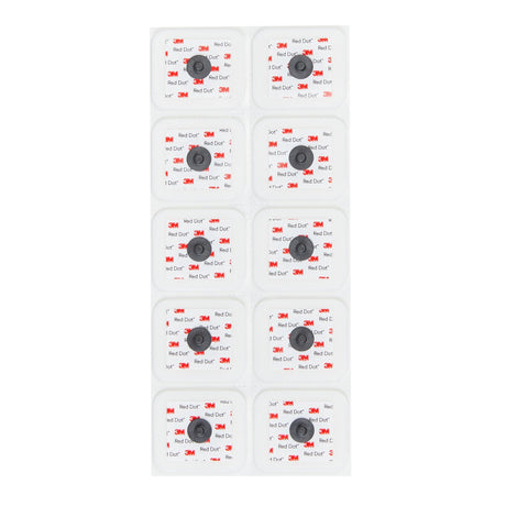 Ecg Monitoring Electrode with Abrader Snap Connector Sticky Gel Foam Backing - BeHope