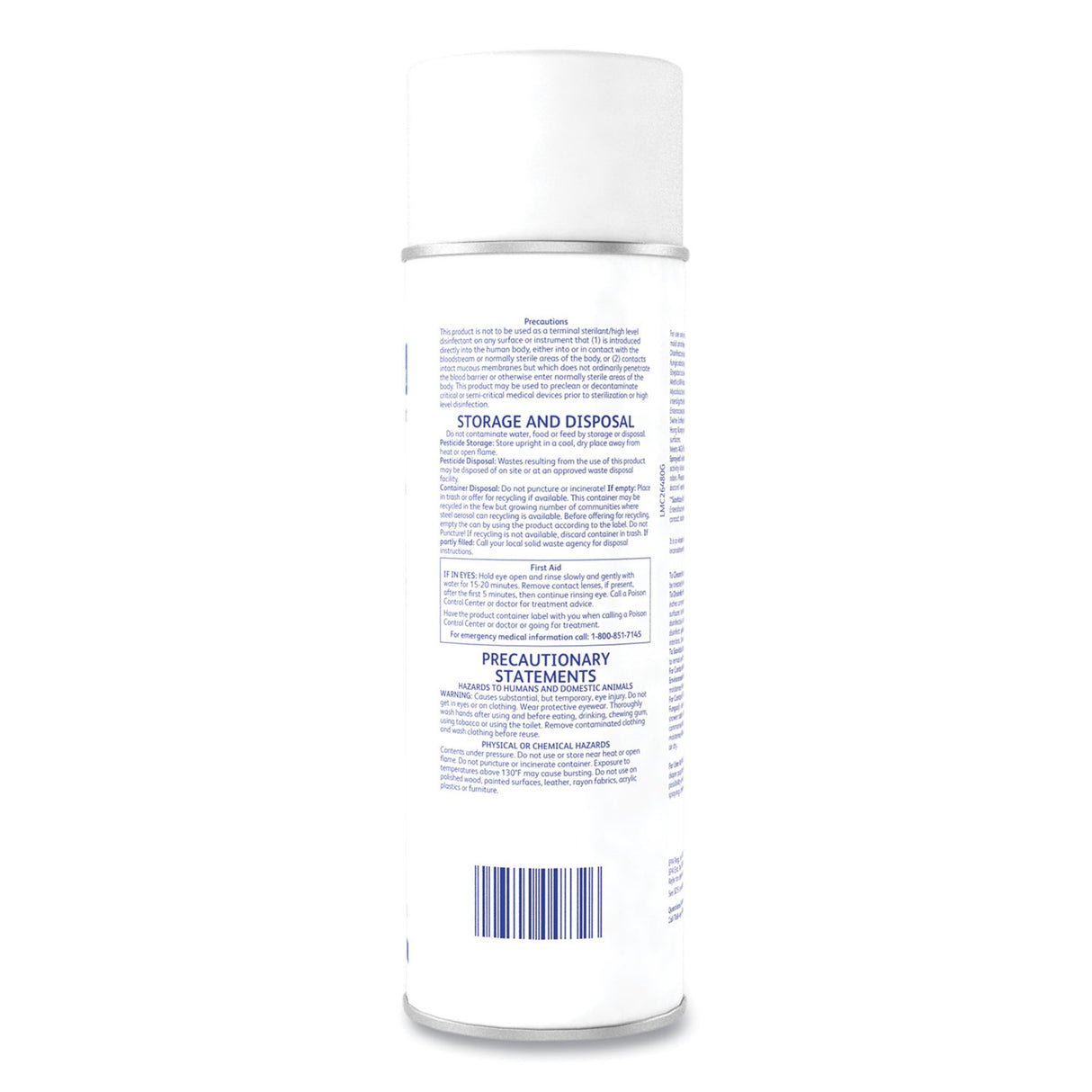 Surface Disinfectant Diversey™ End Bac® II Quaternary Based Aerosol Spray Liquid 15 oz. Can Unscented NonSterile - BeHope