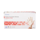 McKesson Nonsterile Stretch Vinyl Exam Gloves Silky Smooth Comfort - BeHope